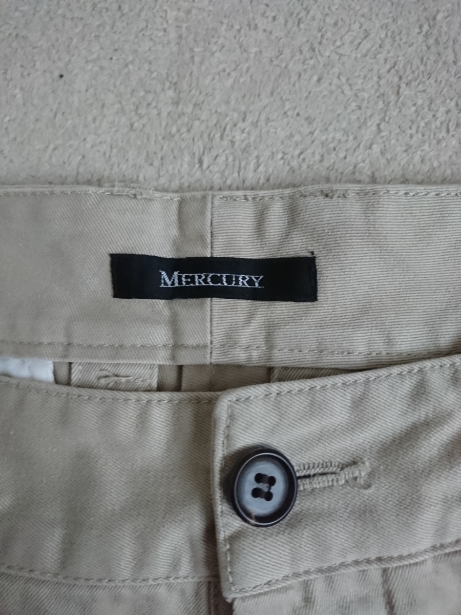  free shipping ACANTHUSa can suspension MERCURY Mercury special order chinos pants M beige 