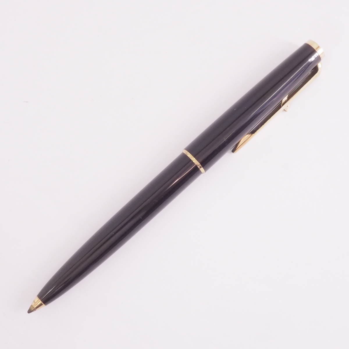 モンブラン MONTBLANC ブラック×ゴールド ボールペン[Pa1255-EH3_画像1