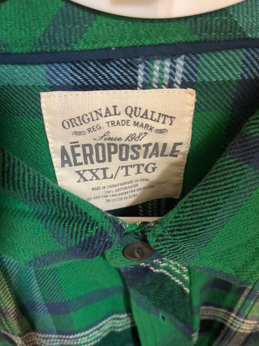 AEROPOSTALE 長袖　チェックシャツ ネルシャツ XXL