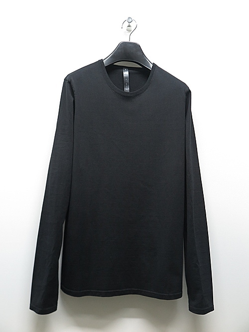 wjk・ダブルジェイケイ/basic crew-neck L/S/black・M_画像1