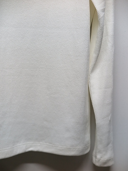 wjk・ダブルジェイケイ/thermal henley L/S/white・M_画像5