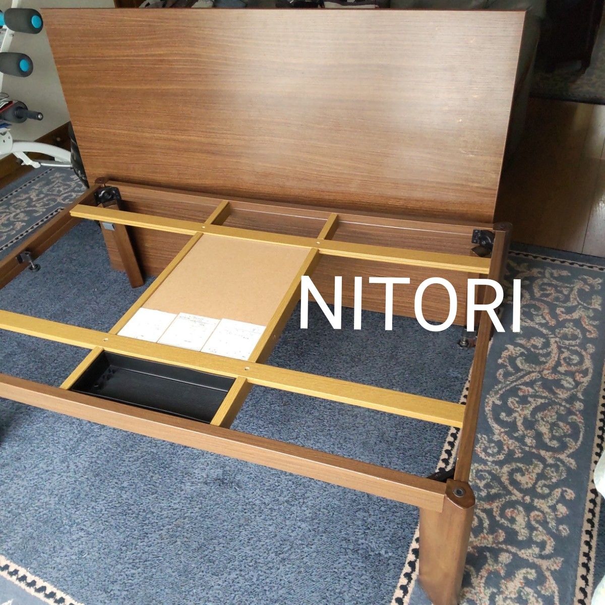 ニトリ NITORI 家具調コタツ こたつテーブル フラットヒーター
