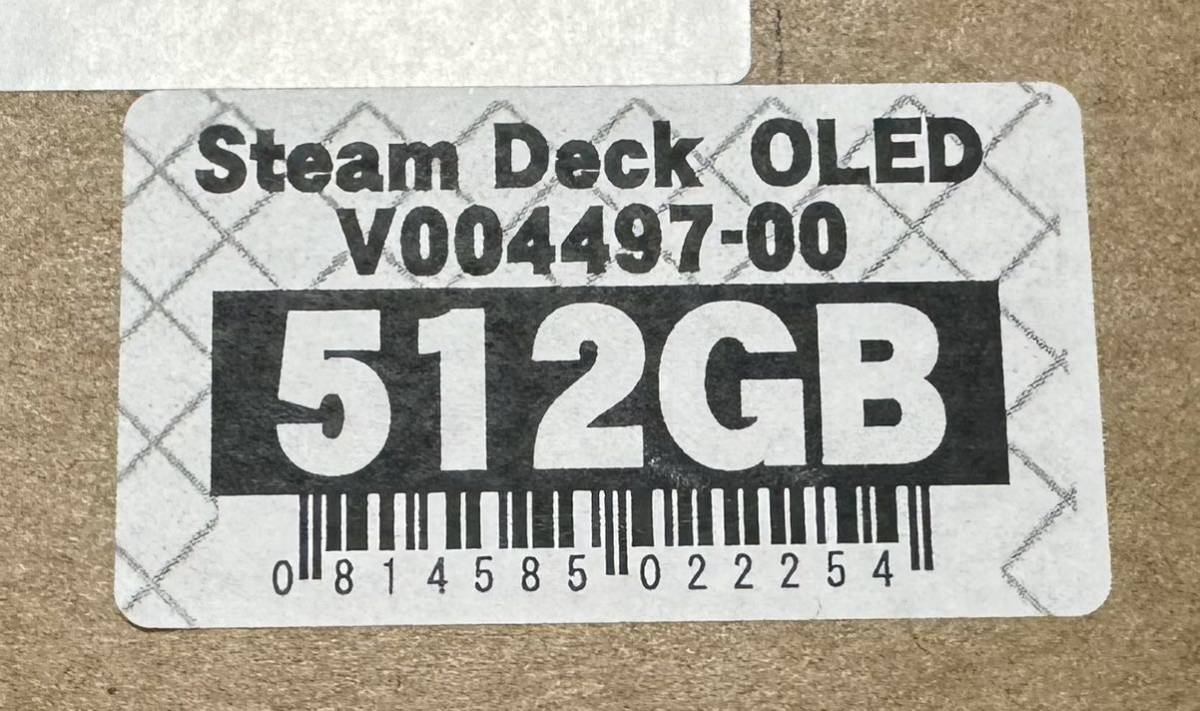 新品Steam Deck OLED 512GB 日本正規店購入品_画像1