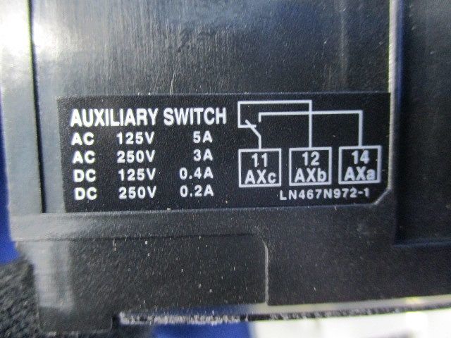 遮断器用 警報・補助スイッチ ALAX-05SWLS_画像6
