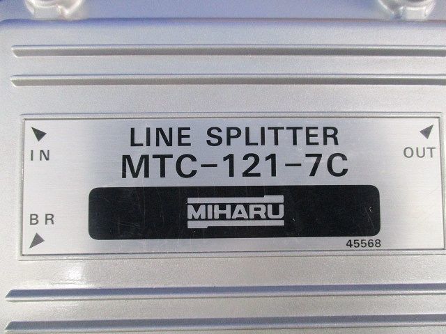 CATVシステム機器 MTC-121-7C_画像2