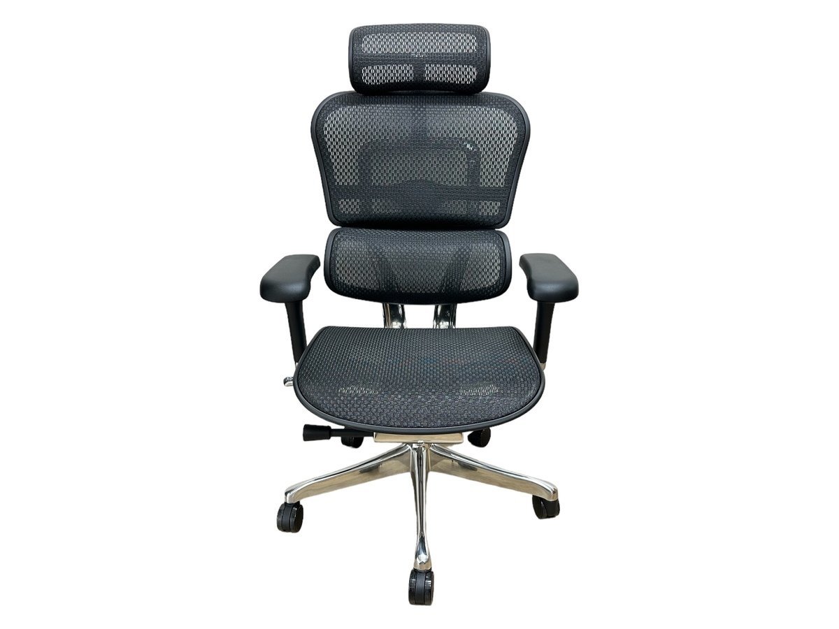 【新品】新型 Ergohuman Pro 2 エルゴヒューマン プロ2 ハイタイプ ヘッドレスト付 店頭引取可 オフィスチェア EHP2-HAM デスクチェア 椅子_画像2