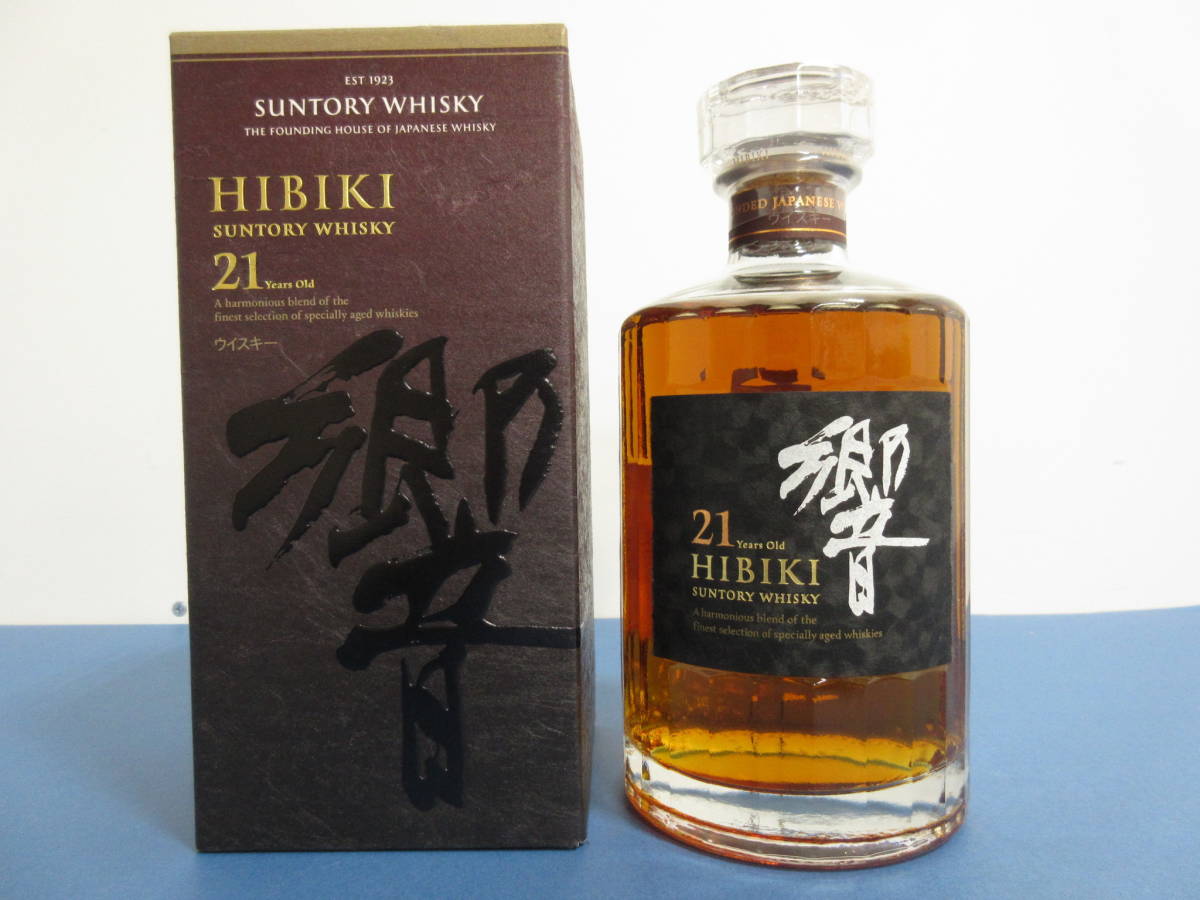 178) SUNTORY サントリー ウイスキー 響21年 箱付き 43%/700ml_画像1