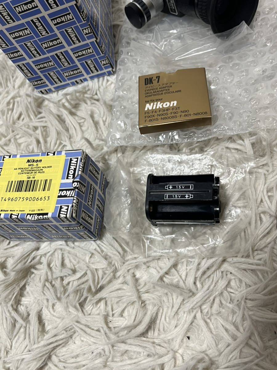 Nikon ニコン Kenko ケンコー ファインダー フード フィルター ケーブルレリーズ 電池ホルダー まとめ売り_画像4