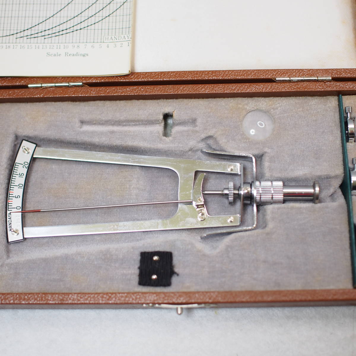 シェッツ 眼圧計 当時物 レトロ 資料 眼科 Schitz tonometer 現状品 半田屋 トノメーター 管理番号318-16