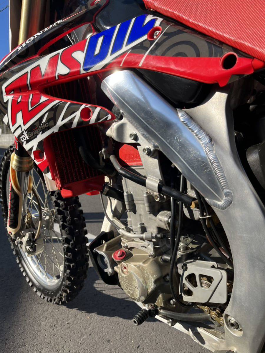 ホンダ HONDA CRF450R 2008 レーサー MX モトクロス モタード CR CRF XR XLR XL YZ YZF WR RM RMZ RMX KX エンデューロ 450 250 コンペ_画像8