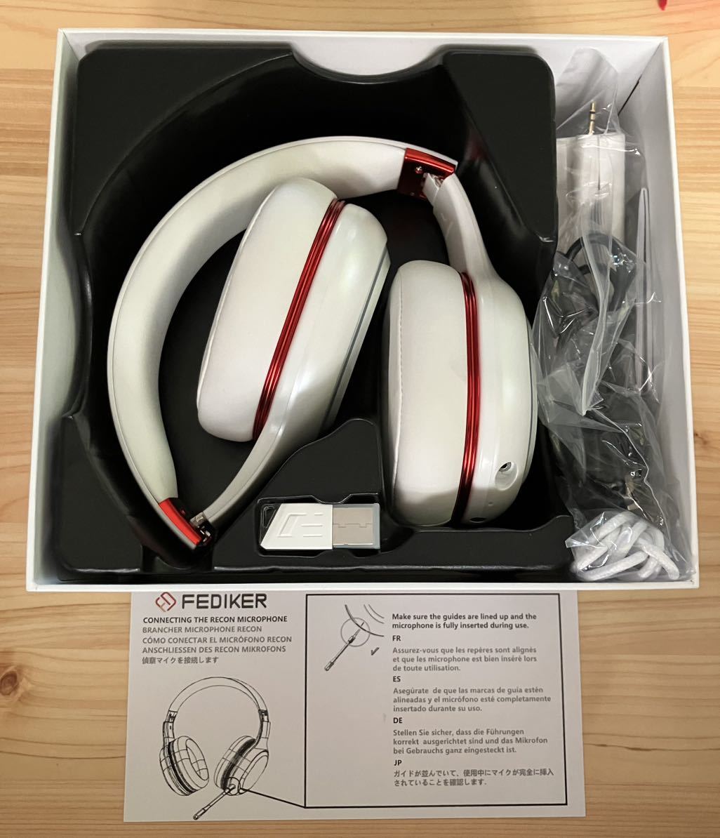 FEDIKER ゲーミングヘッドセット ワイヤレスヘッドセット FEDIKER ゲーミングヘッドセット ワイヤレスヘッドセット
