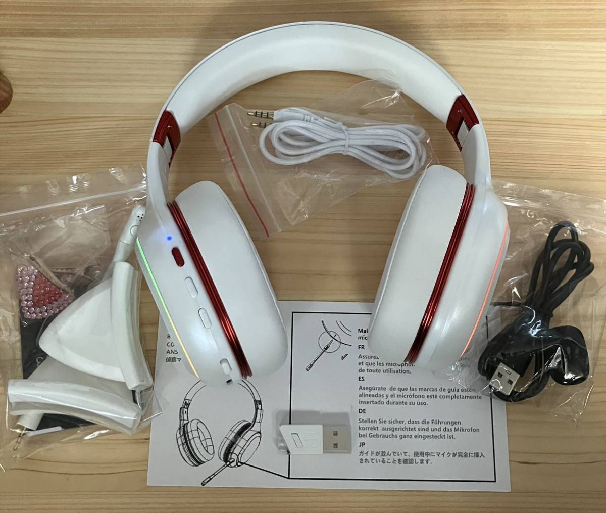 FEDIKER ゲーミングヘッドセット ワイヤレスヘッドセット FEDIKER ゲーミングヘッドセット ワイヤレスヘッドセット
