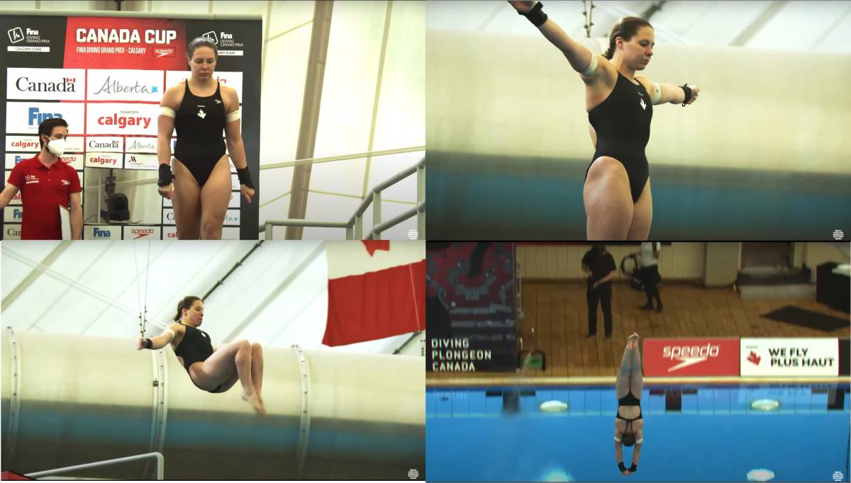 2022 FINA ( international swim ream .) official [ Canada * cup ] convention woman platform . included 10m decision .( official image BD complete compilation )