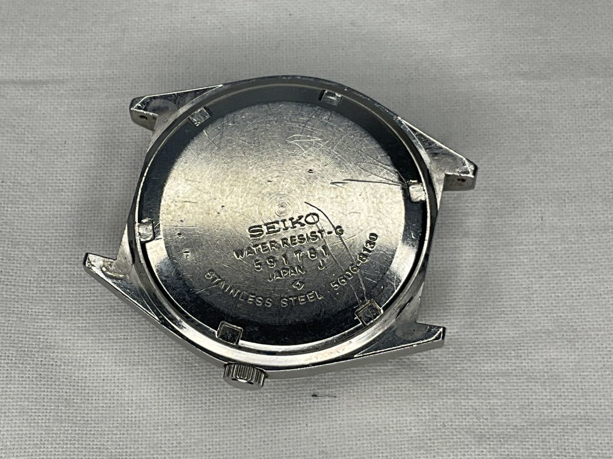 セイコー SEIKO ロードマチック LOAD MATIC LM カットガラス 5606-8130 23石 自動巻 メンズ 腕時計 動作品_画像2