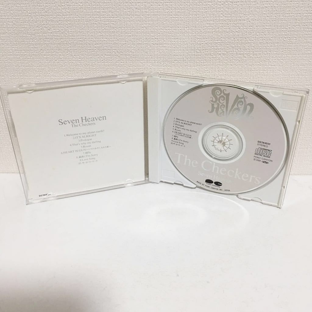 中古CD★チェッカーズ / Seven Heaven★素直にI'm Sorry_画像3