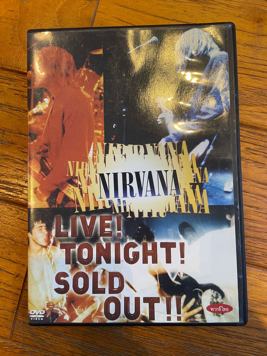 ニルヴァーナ NIRVANA LIVE TONIGHT SOLD OUT  DVD