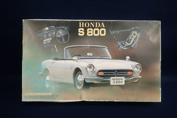 ▼15 プラモデル065 未組立 Fujimi HONDA S800 1/24スケール▼ホンダ/フジミ模型_画像1