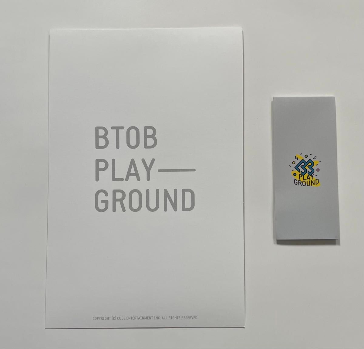 BTOB CD ☆ LUVソンジェ ver. & PLAY GROUNDポストカード・マグネットブッククリップセット♪