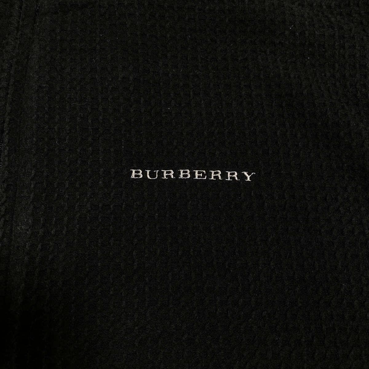  Burberry Golf половина Zip тянуть over тренировочный футболка BURBERRY GOLF сделано в Японии вафля материалы Town Youth ..205