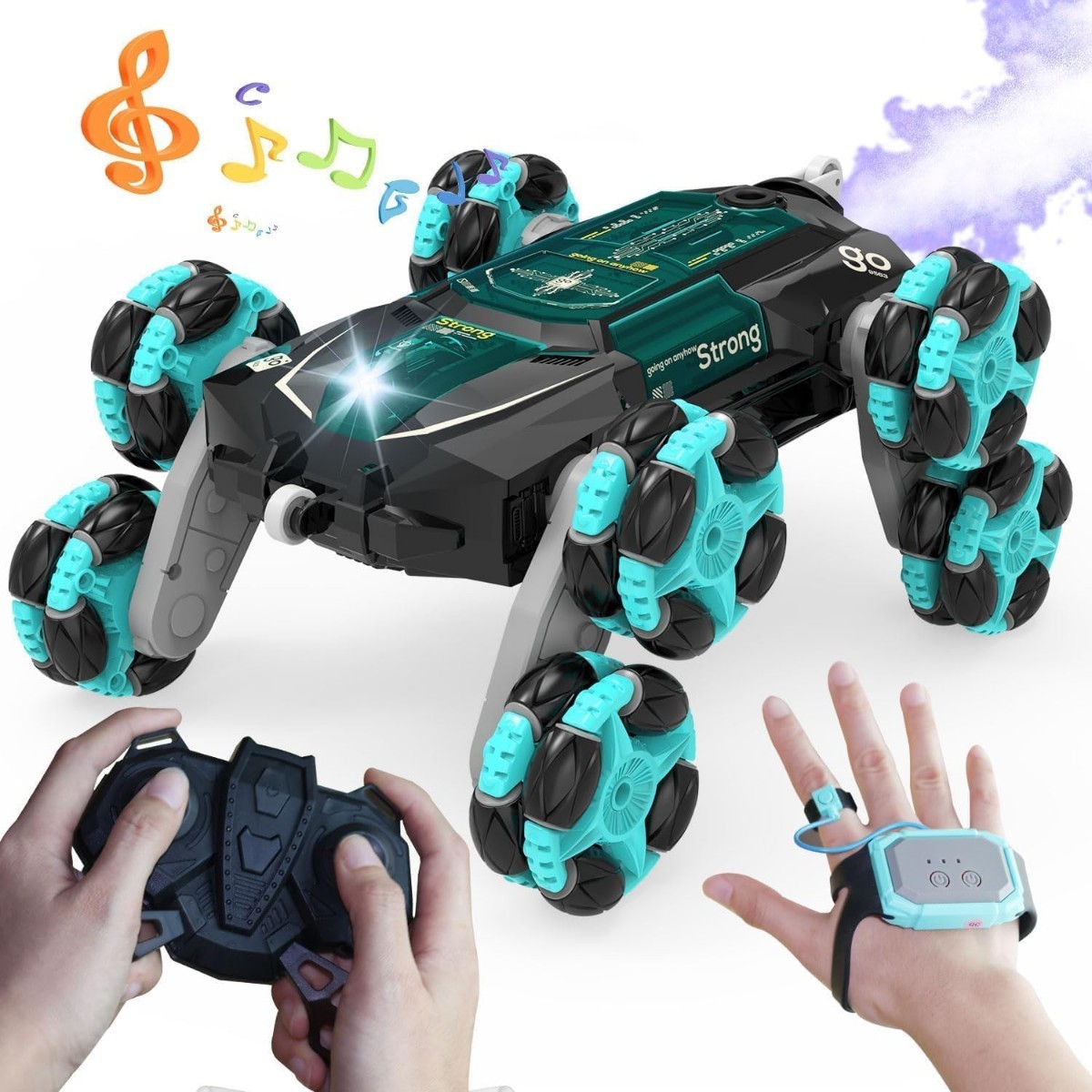  new goods regular price 4,299 jpy cold water sprayer attaching 8WD Stunt car 2.4Ghz remote control radio controlled car RC car stair climbing Christmas birthday 