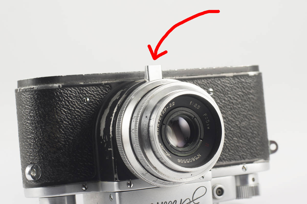 ZENIT C INDUSTAR 50 F/3.5 50mm 初代モデル ★ ソビエトの一眼レフカメラ ★ 整備および校正済み _画像7