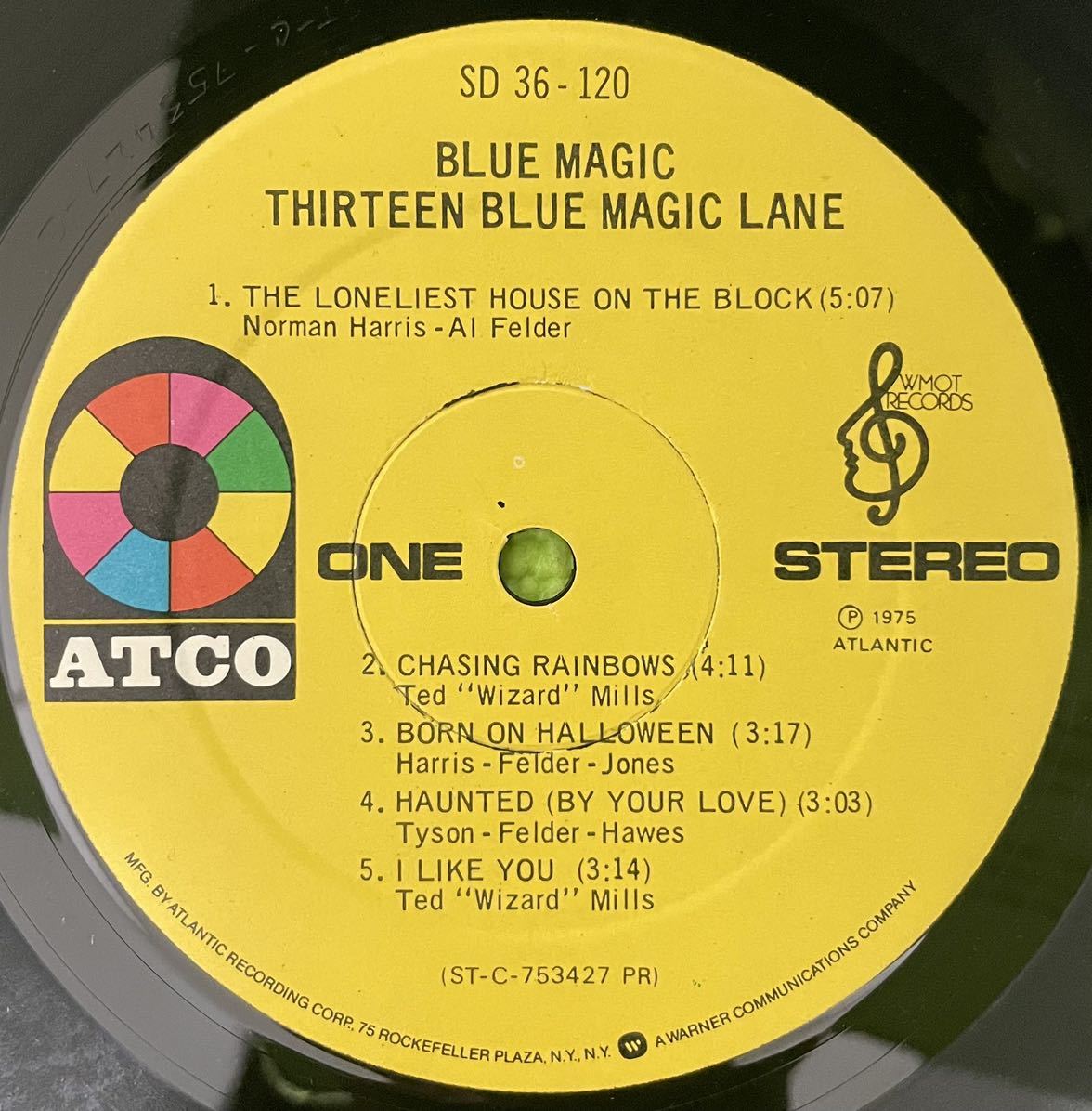 Soul sampling raregroove record ソウル　サンプリング　レアグルーブ　レコード　Blue Magic Thirteen Blue Magic Lane(LP) 1975_画像3