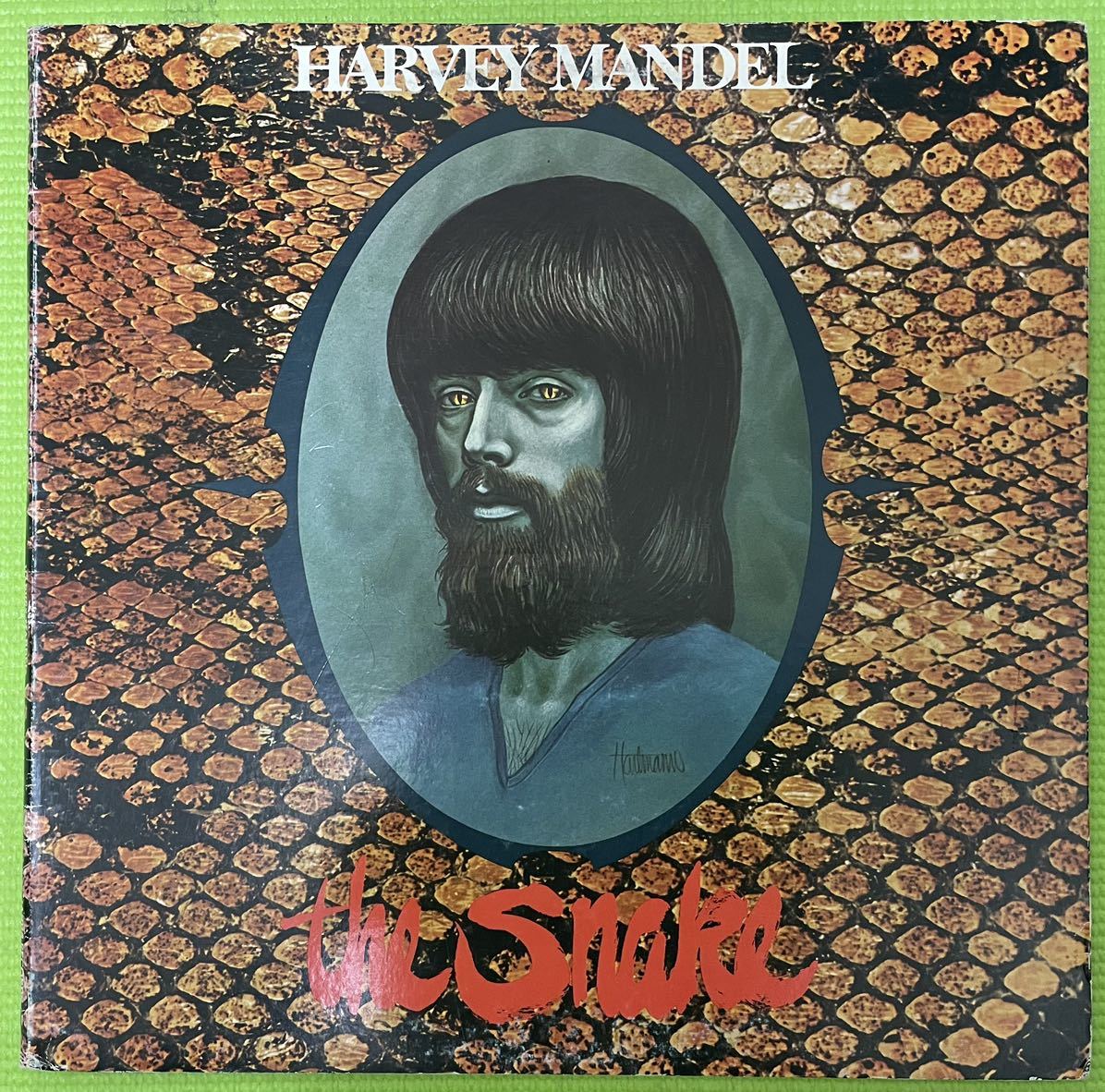 Rock raregroove break beats record ロック　ブレイクビーツ　レアグルーブ　レコード　HARVEY MANDEL THE SNAKE 1972_画像1