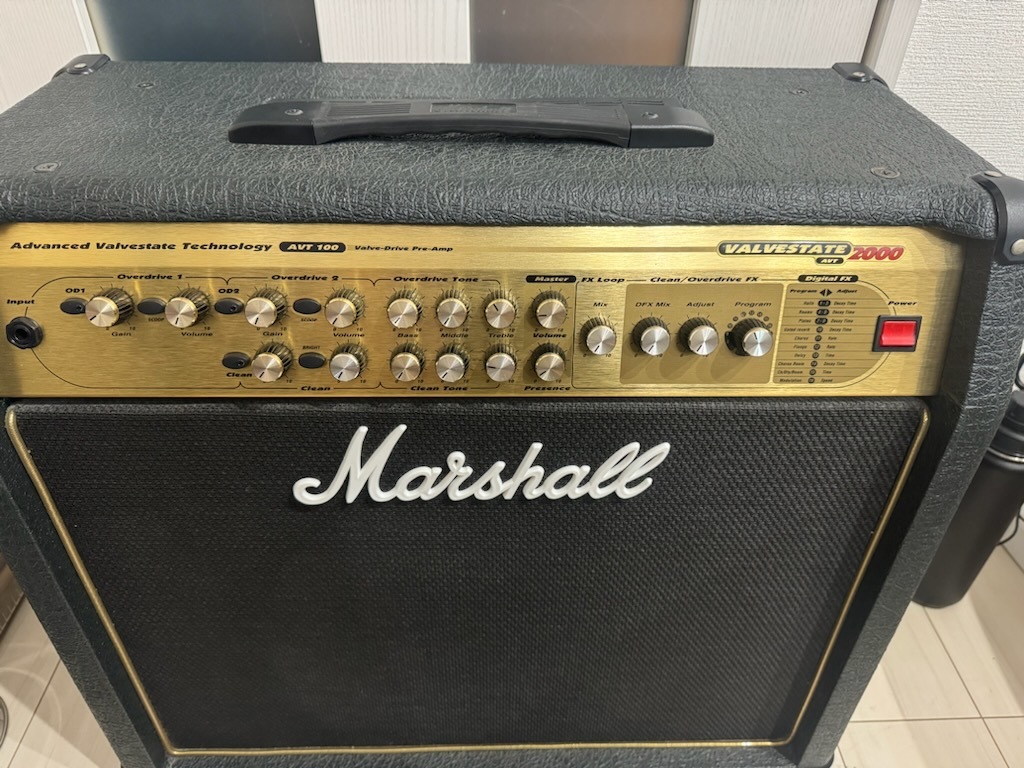  MARSHALL AVT100動作確認＋メンテナンス済み(イギリス製）_画像2