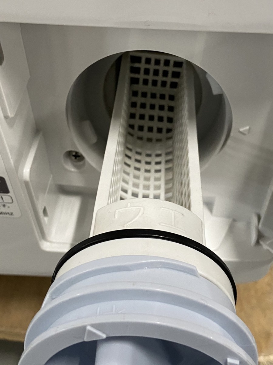 SHARP　シャープ　ドラム式洗濯乾燥機　型名：ES‐S7F‐WR　2021年製品　洗濯：7kg / 乾燥：3.5kg　プラズマクラスター　121014D_画像7