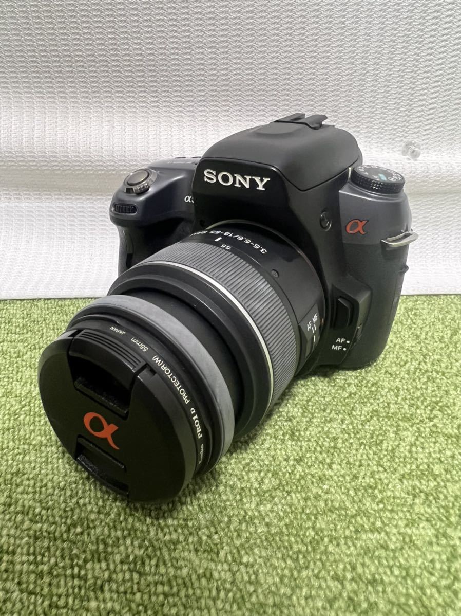 SONY DSLR-A550 デジタル一眼レフカメラ α550 ソニー アルファ レンズ SAL1855 バッテリー_画像2