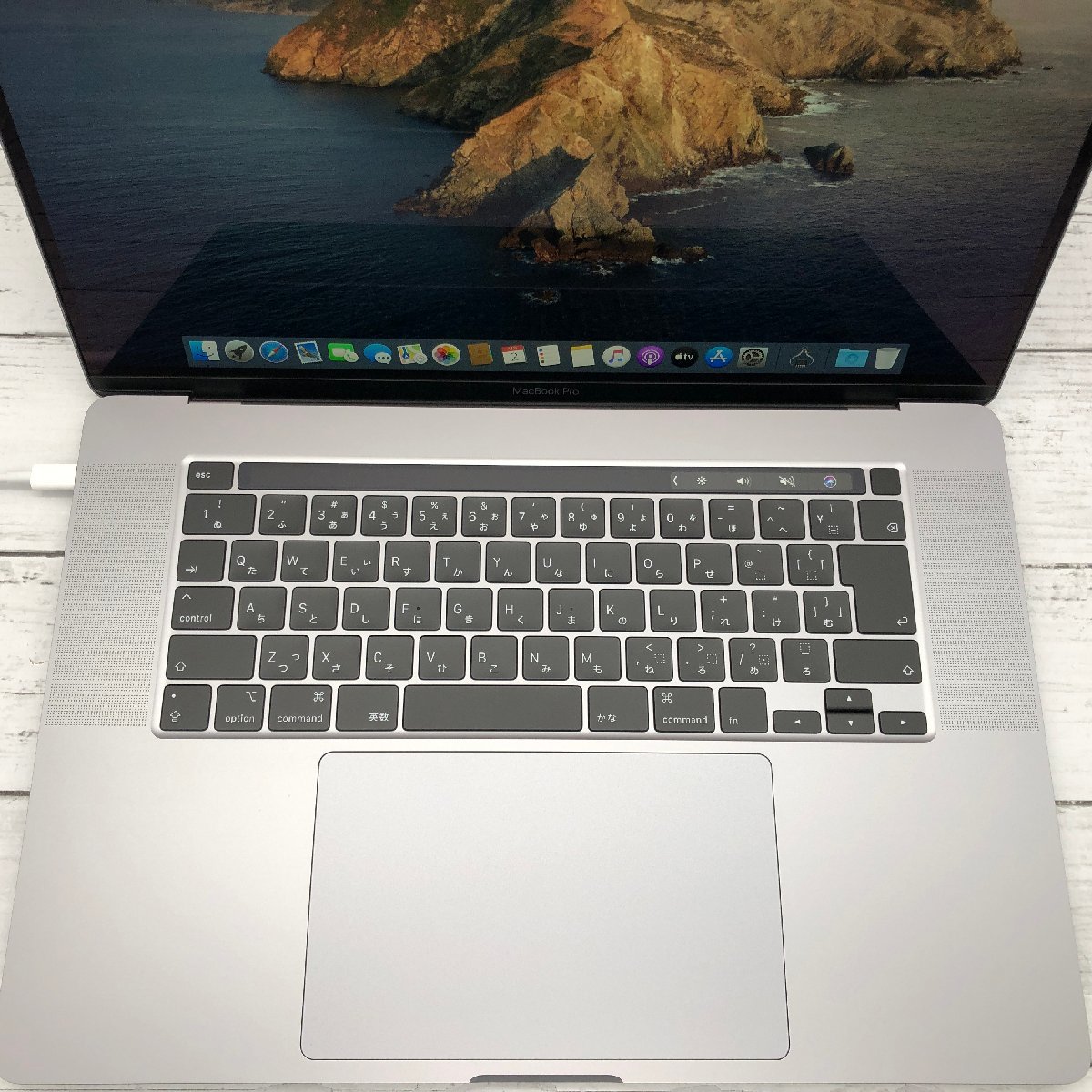 【難あり】 Apple MacBook Pro 16-inch 2019 Core i7 2.60GHz/16GB/512GB(NVMe) 〔B0218〕_画像3