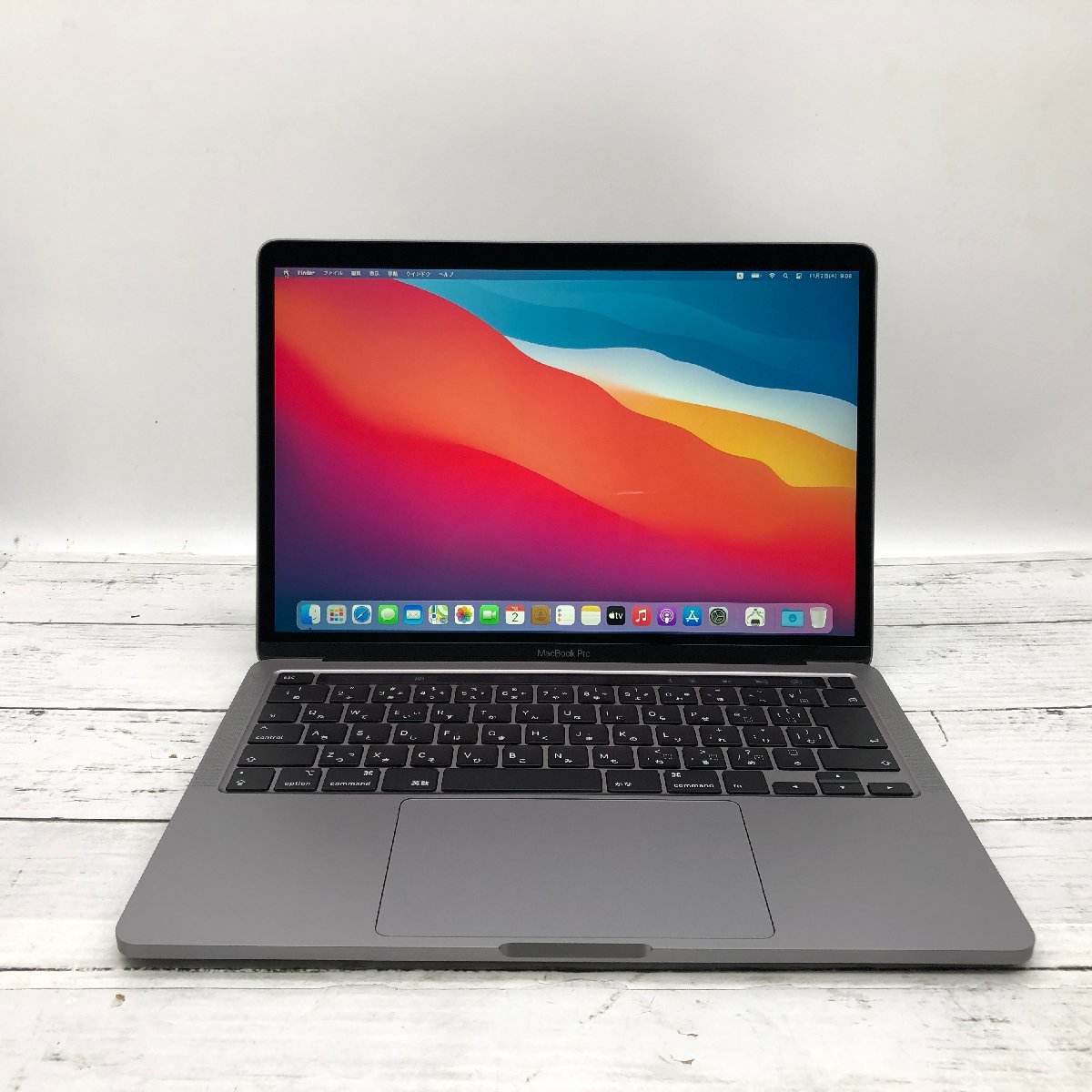 Apple MacBook Pro 13-inch 2020 Four Thunderbolt 3 ports Core i5 2.00GHz/16GB/512GB(NVMe) 〔1102N02〕_画像2