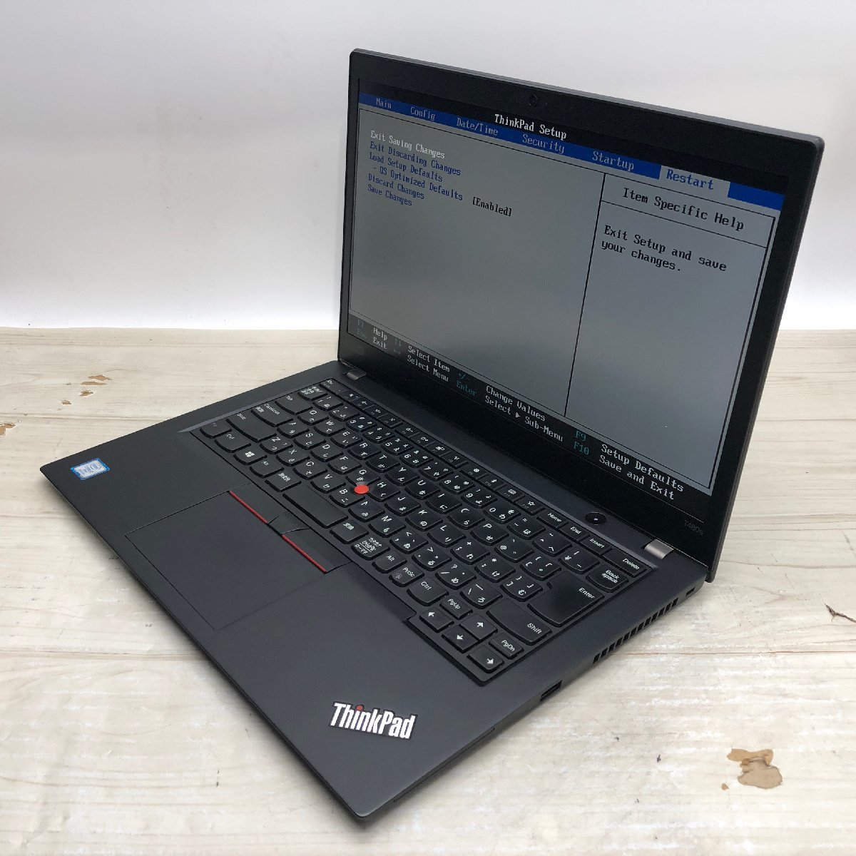 Lenovo ThinkPad T480s 20L8-SC9V1K Core i7 8650U 1.90GHz/16GB/512GB(NVMe) 〔A0721〕_画像1
