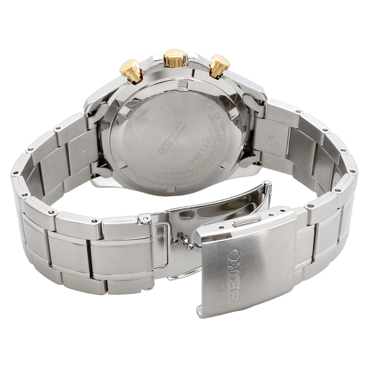 SEIKO セイコー 腕時計 メンズ 国内正規品 セイコーセレクション クォーツ 8T クロノグラフ ビジネス SBTR015_画像3
