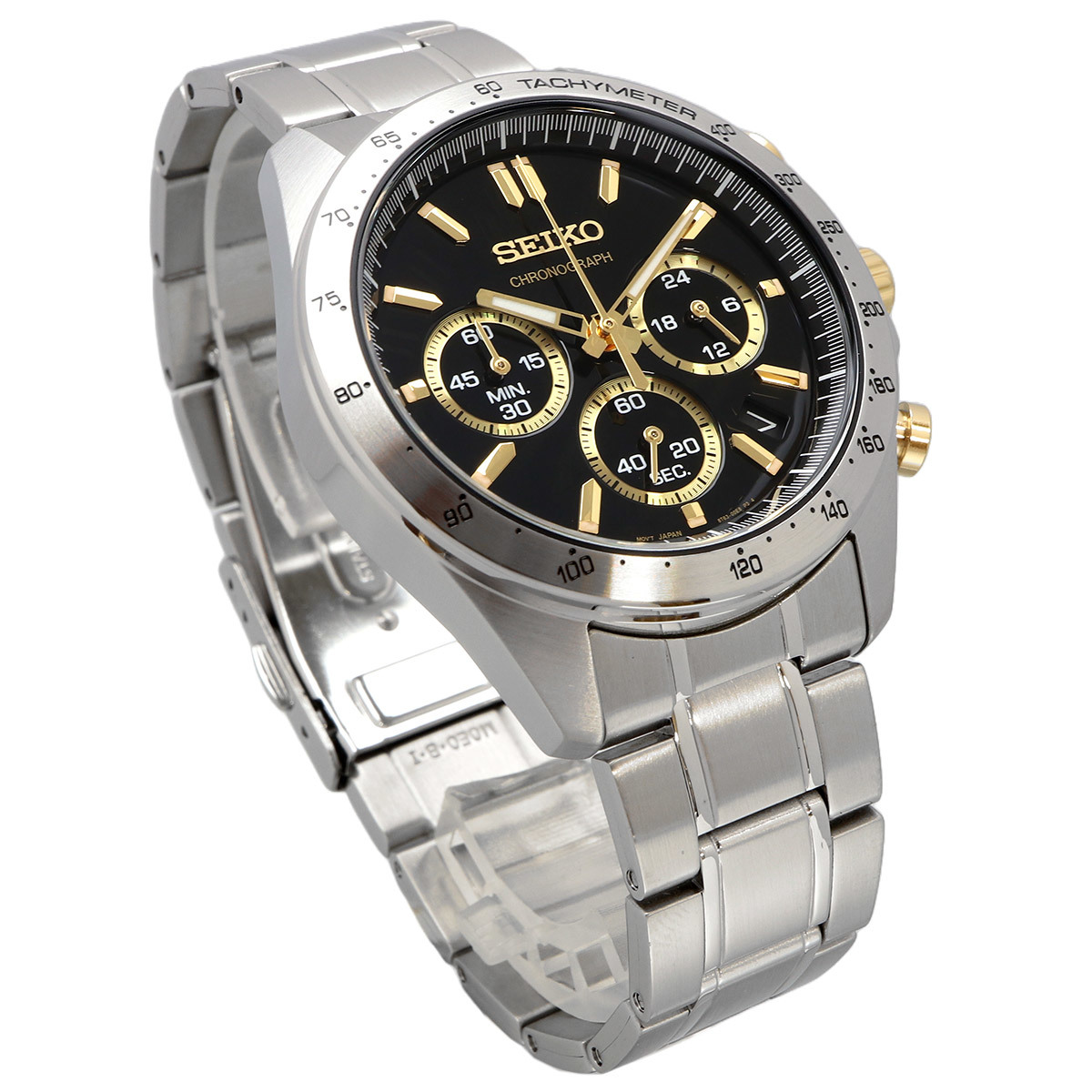 SEIKO セイコー 腕時計 メンズ 国内正規品 セイコーセレクション クォーツ 8T クロノグラフ ビジネス SBTR015_画像4