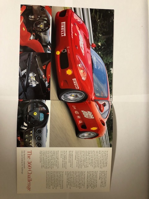 フェラーリ　３６０　モデナ　カタログ　コーンズプライスリスト付き_画像2