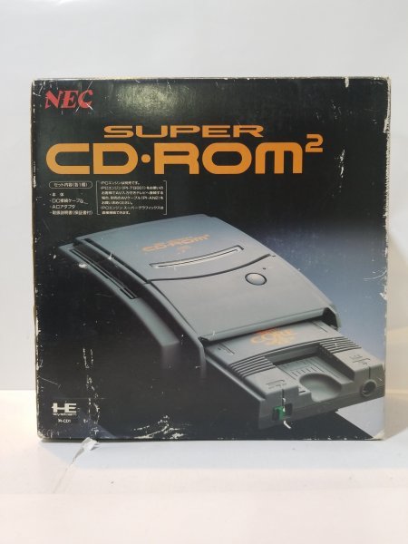 ☆ジャンク NEC PCエンジン SUPER CD-ROM2 PI-CD1 本体 外箱付き