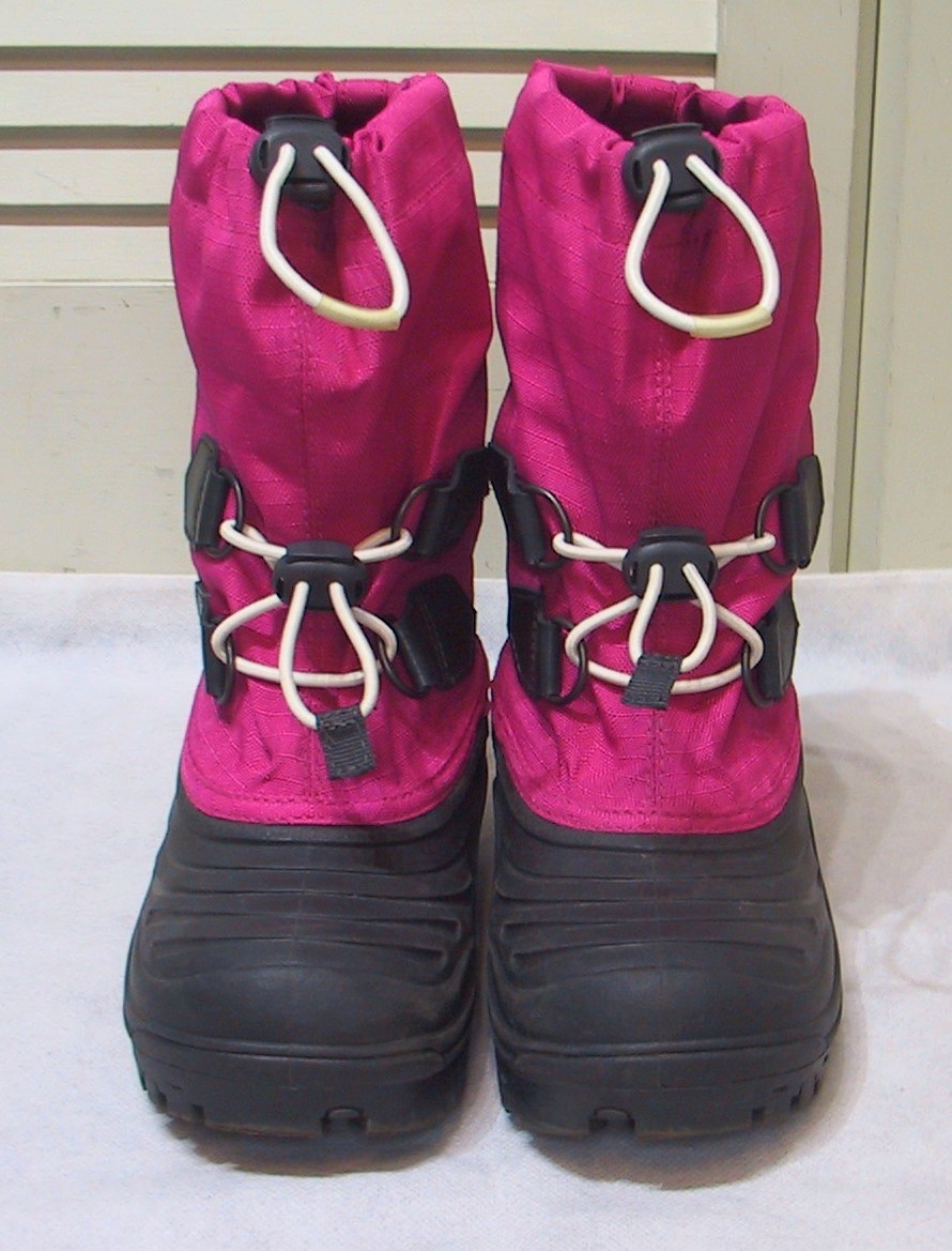 SOREL /ソレル Sorel Super Trooper Children Snow Boots 子供用/キッズ用　スノーブーツ 19㎝　NY1518 ピンク　美品　CANADA/カナダ_画像1