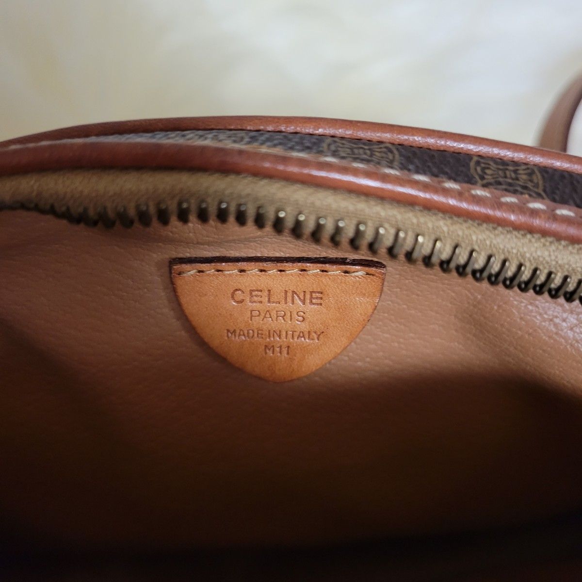 美品】CELINE オールドセリーヌ マカダム ミニショルダー (検 美品】CELINE オールドセリーヌ マカダム ミニショルダー (検