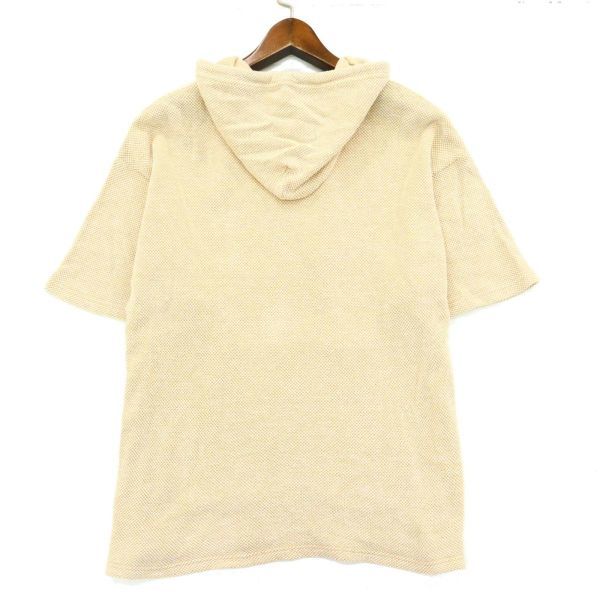 BEAMS ビームス 春夏★ 半袖 ドロップショルダー プルオーバー パーカー フーディー Sz.M メンズ A2T09140_8#Dの画像4