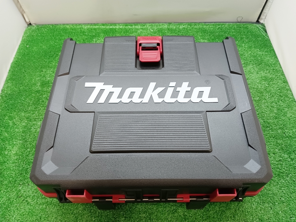 未使用品 makita マキタ 40V 充電式インパクトドライバ バッテリー×2 充電器 付 青 ブルー TD002GRDX_画像8