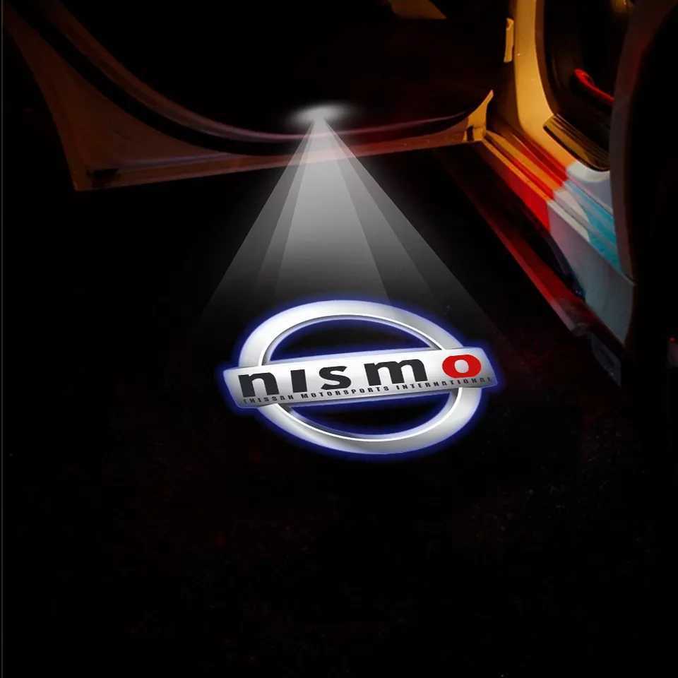 ★送料無料★ E52 エルグランド ロゴ NISMO カーテシ ランプ 日産 白 LED ドア ニスモ_画像1