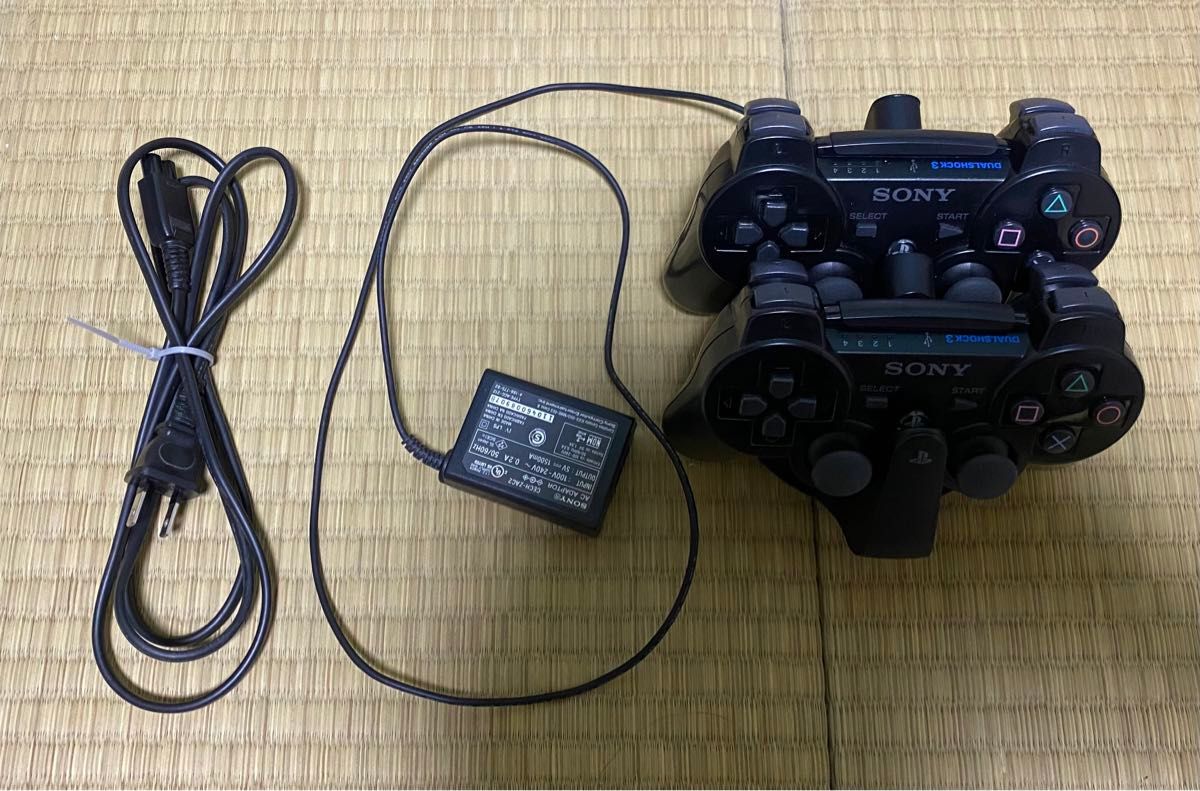 ジャンク】PS3 本体 CECH-3000B 薄型 ＋ コントローラー2個 + 充電 