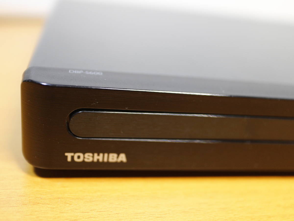 東芝 TOSHIBA　ブルーレイプレーヤー DBP-S600　リモコン付き　BDプレーヤー/Blu-rayプレーヤー　_画像2