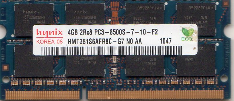 m-3 DDR3 PC3 8500 204Pin 4G 1枚_画像1