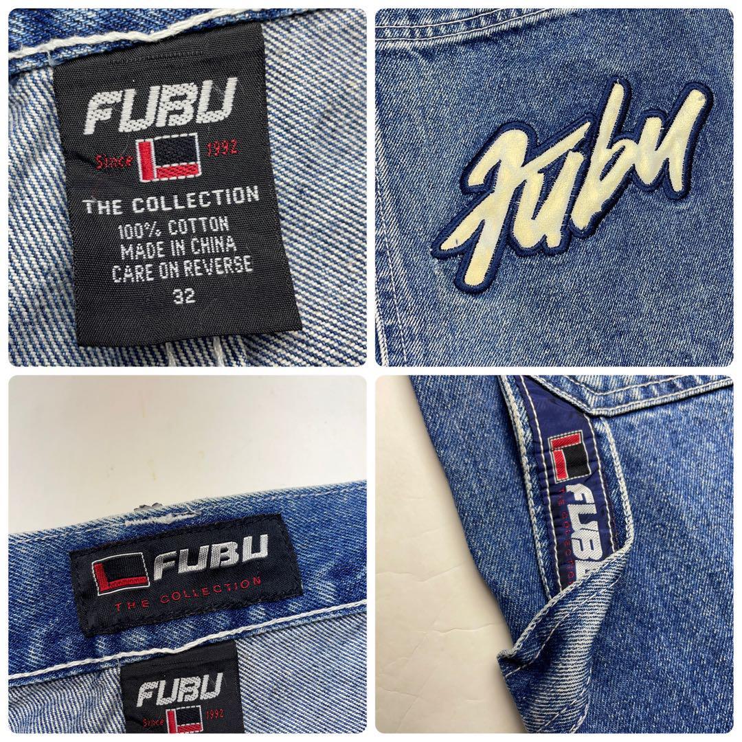 FUBU フブ バギーデニム ペインターパンツ ジーンズ ストリート FUBU フブ バギーデニム ペインターパンツ ジーンズ ストリート