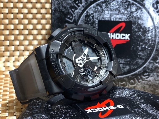 新品 カシオ CASIO Gショック G-SHOCK ジーショック 正規品 腕時計 MIDNIGHT FOG アナデジ 多機能 スケルトン メタルカバード プレゼント_画像6