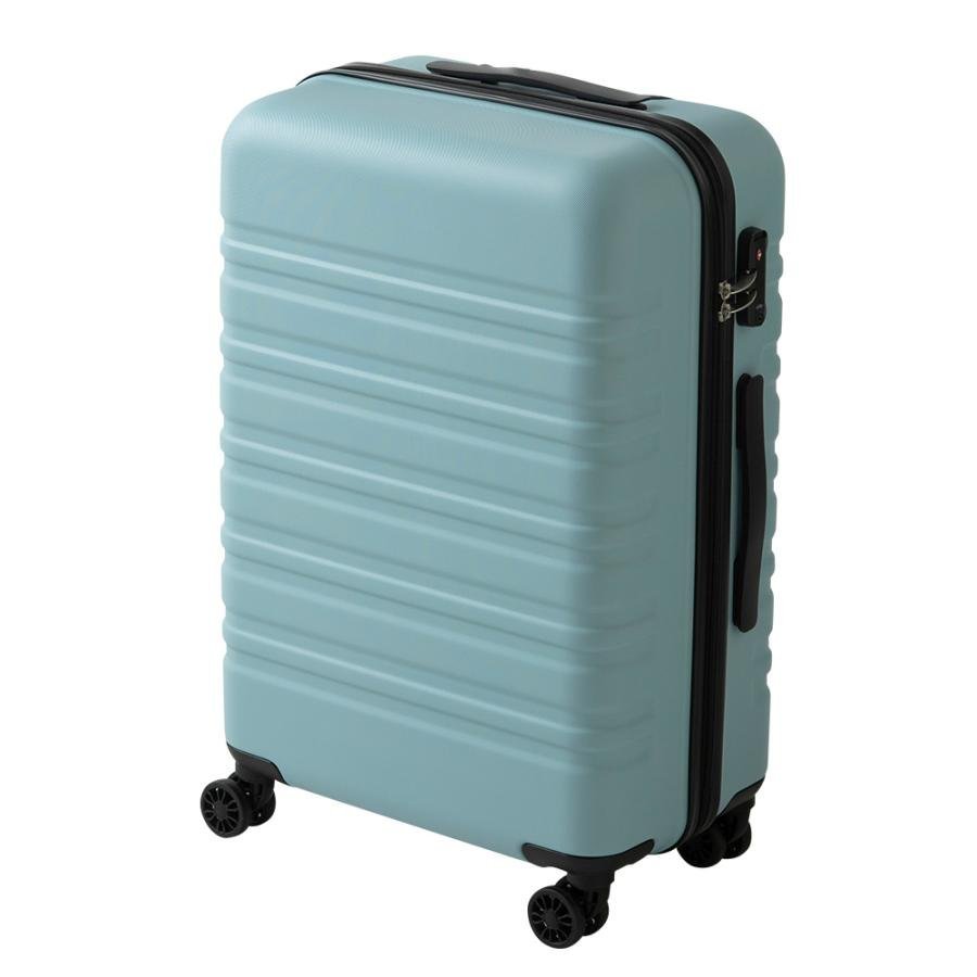 【訳あり品】スーツケース 大型 キャリーバッグ ーケース 軽量 [TY8098 ファスナータイプ Lサイズ] セレストブルー TSAロック (W) [005]_画像1