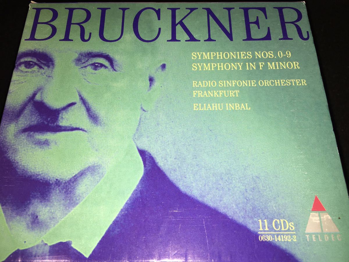 11CD 廃盤 ブルックナー 交響曲 全集 インバル フランクフルト放送交響楽団 1 2 3 4 5 6 7 8 9 0番 Bruckner Complete Symphonies Inbal_画像1