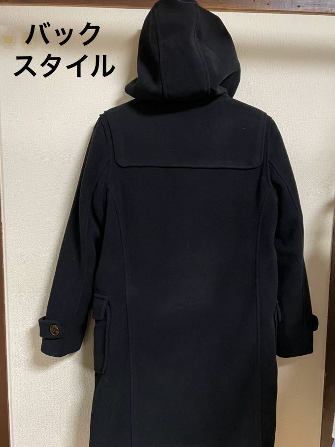 990) ダッフルコート アウター 内側スナップボタン 黒 ブラック 990) ダッフルコート アウター 内側スナップボタン 黒 ブラック